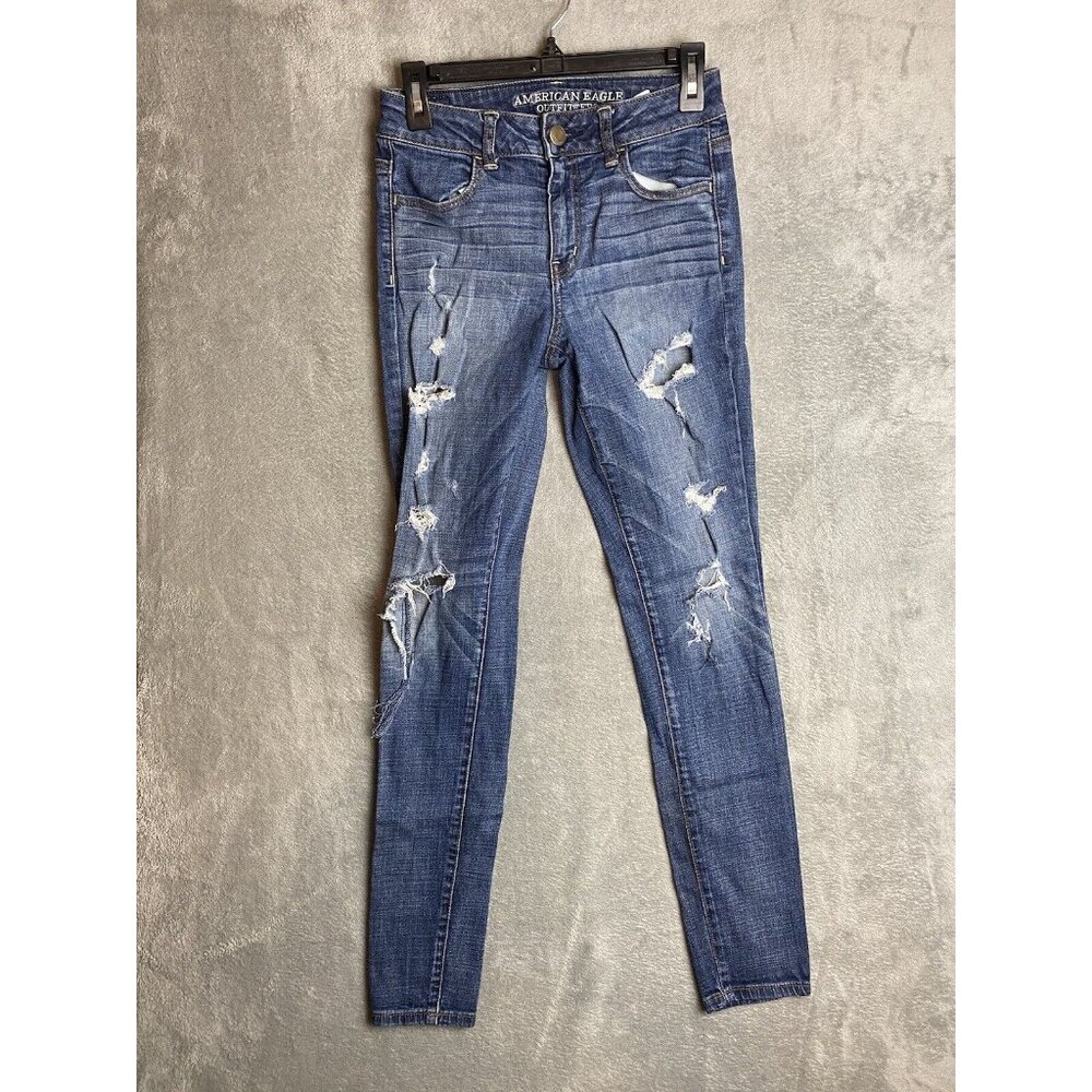 American Eagle Outfitters Womens 4 Hi Rise Jeggings